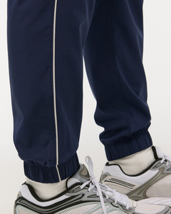 Custom <b>Men's</b> <b>Navy</b> Blue Elastic Waist Sweatpants With Side Stripe Casual <b>Jogger</b> Pants Breathable Knitted Fabric Autumn Wear - Product Image 6