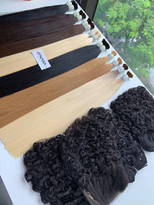 Hot Selling 100% Virgin Vietnamese Human <b>Remy</b> <b>Hair</b> <b>Extensions</b> in Bulk Brown Color - Product Image 6