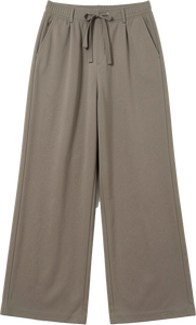 Pantalones Anchos de Estilo Coreano para Mujer, Corte Holgado, Rectos, Casuales, de Oficina, Suaves, Premium, Moda Urbana, Palazzo, Primavera - Product Image 2