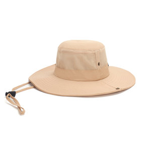 Chapeau Bob Respirant d'Été en Gros, Chapeau Bob Personnalisé pour l'Escalade, Chapeau de Pêcheur pour le Camping en Plein Air - Product Image 1