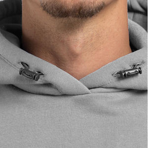 Sudaderas con Capucha para Hombre 100% Algodón, Invierno, con Impresión Digital y Bordado, Forro Polar Grueso - Product Image 3