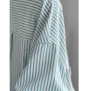 Blusa Oversize Personalizada para Mujer, Camisa de Algodón Premium, Corte Holgado, Estilo Casual, Suministro de Fábrica OEM ODM - Product Image 4