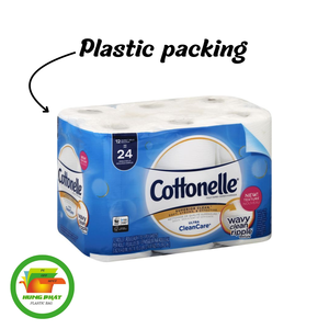 Sacs d'emballage en plastique PE pour papier toilette fabriqués au Vietnam |   Vente en gros et au détail OEM - Product Image 3