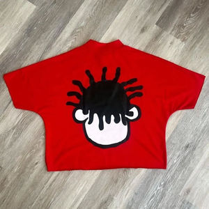 Camiseta Personalizada para Hombre, 100% Algodón, Logotipo Impreso en DTG, Cuello Redondo, Color Sólido, Corte Holgado - Product Image 4