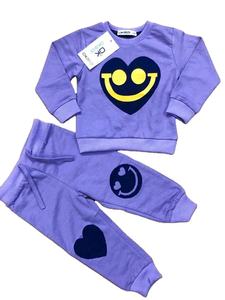 Conjunto de Pijama Infantil 2022, Personalizado, de Dos Piezas, de Algodón y Poliéster, con Estampado de Personajes, para Niños, Rojo, Suave - Product Image 3