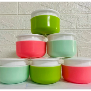 Skin Care Cosmetic Packaging Empty PET Jars Round Bottom 150ml for <b>Body</b> <b>Scrub</b> Custom Color White Screw Lid Wholesale - Product Image 5