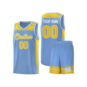 Hot Sale Custom Basketball Jersey Set Professional Team Uniform Lightweight Moisture Wicking Sportswear - Product Image 1