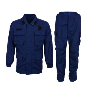 Ensemble uniforme d'agent de sécurité d'été le plus vendu avec logo personnalisé, design simple, pantalon long décontracté en polyester/coton de haute qualité pour hommes - Product Image 1