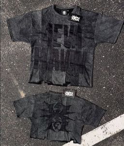 Camiseta personalizada de 300 g/m², 100 % algodón, corte holgado vintage, lavado ácido, desgastada, de manga corta y alta calidad - Product Image 6