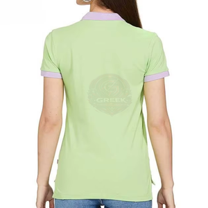Polo pour femme coupe classique en mélange de coton doux et respirant, col polo classique et coutures durables pour une longue durée - Product Image 4