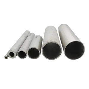 Tuyau en acier inoxydable soudé, tube rond en acier, tuyau résistant à la corrosion pour la construction industrielle, la fabrication et l'ingénierie - Product Image 2