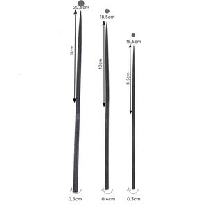 ชุดตะไบเข็มเหล็กแบบ DIY ขนาดเรียว155-205มม. หรือทรงกลมสำหรับทำเครื่องประดับงานไม้หัตถกรรมหินเกรดอุตสาหกรรม - Product Image 1