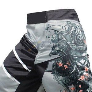 Pantalones Cortos de MMA de Cintura Alta con Cordón Ajustable, de Secado Rápido, Transpirables, Estampados, 100% Poliéster, 180g, Calidad Premium, Ropa de Artes Marciales en Oferta - Product Image 6