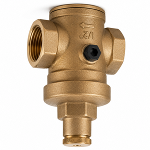 Vanne de réduction de pression C-Way Bronze 1/2 pouce BSP à filetage femelle, actionnée par ressort, auto-constante - Product Image 3