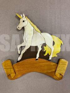 ไม้แขวนผนังทั้งโลโก้แกะสลักรูปร่างและขนาดแผ่นไม้สำหรับตกแต่งรูปสัตว์ - Product Image 6