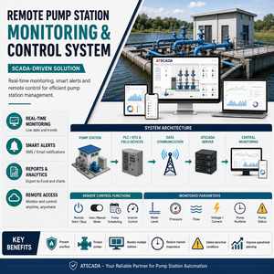 Sistema de Monitoreo y Control Remoto de Estaciones de Bombeo |   Solución SCADA Industrial – OEM Disponible - Product Image 1