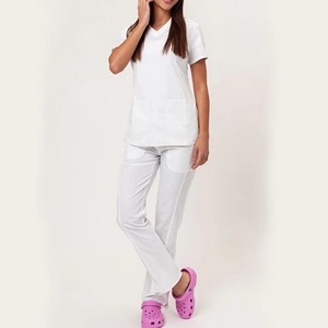 Medical <b>Scrub</b> Suit for Women and Men Jogger Type Nurse Uniform Custom Hospital <b>Scrub</b> Sets High Fashion Medical Uniform - Product Image 1