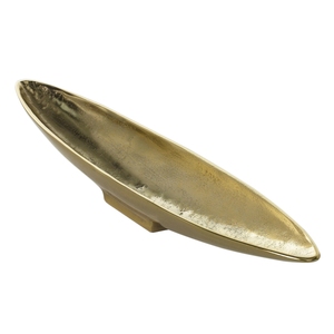 Plateau décoratif en bronze antique en forme de baleine, fait main, en métal, centre de table nautique, style côtier, plat de rangement pour la maison et l'hôtel - Product Image 3