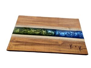 เขียงไม้มะกอกเคลือบอีพ็อกซี่ทำมือสุดหรูจาก Olive Crest Artisan Select ลายไม้ธรรมชาติ ขนาดสั่งทำได้ - Product Image 6