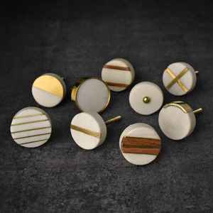 Poignées de porte en métal artisanales de luxe pour armoires de cuisine, tiroirs, meubles, décoration intérieure, quincaillerie - Product Image 3