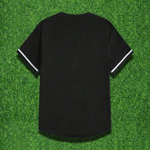 Maillot de baseball uni à manches courtes pour hommes et femmes, style hip-hop, pour le baseball et le softball - Product Image 6