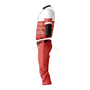 Uniforme de Béisbol Cómodo con Detalles del Equipo para Hombre, en Tela Ligera, Transpirable y que Absorbe la Humedad, Tallas Grandes, para el Día del Partido - Product Image 6