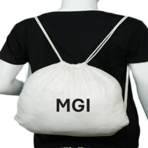 Bolsa de Lona de Algodón Orgánico con Cordón, Impermeable, para Playa, con Capacidad de 23L, Diseño Ergonómico, Asa Suave, para Gimnasio, Aire Libre y Uso Diario - Product Image 3
