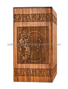 Handmade Wooden Urn <b>Box</b> <b>For</b> Human <b>Ashes</b> Funeral Cremation Urns <b>For</b> Male and Female High Quality Urns - Product Image 4