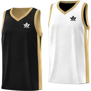 Camiseta de Baloncesto Unisex con Cuello en V, Malla sin Mangas, Absorbe la Humedad, Uniforme Deportivo para Adultos con Estampado por Sublimación - Product Image 3