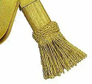 Écussons à coudre en fil de bullion de haute qualité, couleur personnalisée, motif nœud sabre allemand, écologiques, pour usage cérémoniel, prix abordable, vente en gros - Product Image 3