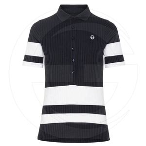 Faible MOQ, T-shirt décontracté durable et respirant pour femme, en polyester/coton - Product Image 1