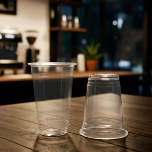Gobelets jetables transparents en PP à paroi simple de 16 oz (95 mm) personnalisables par le fabricant vietnamien pour boissons froides - Product Image 3