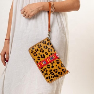 Gran oferta, bolso de mano de cuero genuino para mujer, bolso de mano de un solo Mango, vestido bohemio Vintage inspirado, bolsos de hombro con entramado de diamantes - Product Image 1