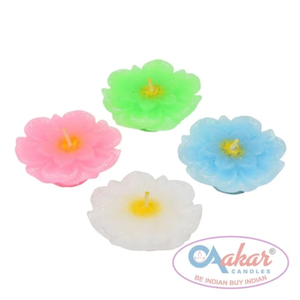 Bougie flottante décorative AF 404 Premium Flower pour mariages, fêtes et événements - Product Image 3