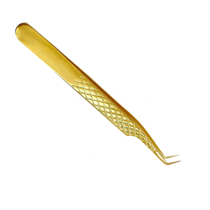 Pinzas para Pestañas Personalizadas, Pinzas Profesionales de Acero Inoxidable para Extensión de Pestañas - Product Image 2