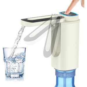 Pompe à eau portable de 5 gallons avec fonctions électriques et rechargeables pour le stockage des bidons C - Product Image 1