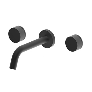 Úc xa hoa Watermark phòng tắm tapware solid brass Brushed tường đồng kép xử lý lưu vực vòi <span class=keywords><strong>tap</strong></span> - Product Image 6