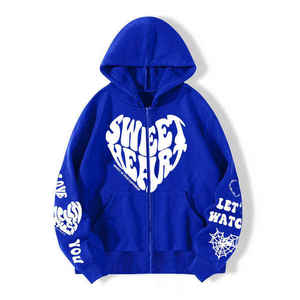Latest Design Unisex Winter <b>Hoodies</b> High Quality Breathable Comfortable Eco-Friendly Fleece <b>Oversized</b> Streetwear Cotton <b>Long</b> - Product Image 6