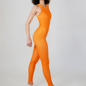 Seamless Compression <b>Jumpsuit</b> High Elasticity <b>Workout</b> <b>Jumpsuit</b> Apparel Factory Direct Custom Fitness <b>Jumpsuit</b> - Product Image 6