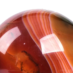 Venta al por Mayor de Esferas de Cristal Pulido de Calcita y Ónix Rojo Natural, Decoración para el Hogar, Regalo Mineral - Product Image 6