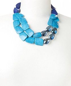 Collier en corne de résine de qualité supérieure pour les mariages Forme d'amant de style romantique disponible en différentes couleurs - Product Image 1
