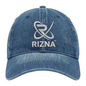 Casquette de baseball unisexe personnalisée OEM RIZNA ENTERPRISES 100 % coton de haute qualité avec logo brodé 3D, 6 panneaux, imprimé, style golf, effet délavé, pour les fêtes - Product Image 1