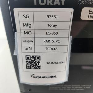 ตัวควบคุมเซ็นเซอร์วัดระยะทางด้วยเลเซอร์ Toray LC-850 - อุปกรณ์และอะไหล่เซมิคอนดักเตอร์ระดับโลกที่เชื่อถือได้ - Product Image 2