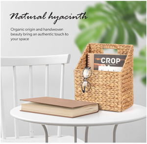 Hanging <b>Wall</b> Water Hyacinth <b>Storage</b> <b>Basket</b> Handmade <b>Storage</b> <b>Basket</b> - Product Image 4