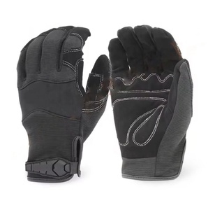 ถุงมือ Nomex รถจักรยานยนต์กลางแจ้งปีนเชือกเดินป่าหนังช่างความปลอดภัยของถุงมือหนังมือจากปากีสถาน - Product Image 2