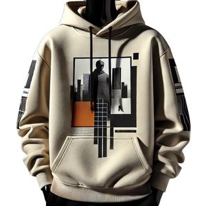 เสื้อฮู้ดและสเวตเตอร์ของผู้ชายคุณภาพระดับพรีเมียมสวมใส่สบายสไตล์ลำลองและสตรีทแวร์ที่มีดีไซน์ไม่ซ้ำใครสำหรับทุกฤดูกาล - Product Image 1