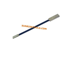 SUNTOOLS/STIPL Outil de polissage de bijoux en acier inoxydable de forme irrégulière, modèle 918, tige de pendule à double extrémité pour le bricolage - Product Image 2