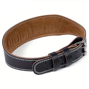 High Quality Heavy Duty Gym Fitness Workout Customized New Style Weight Lifting Leather Waist <b>Belt</b> For Men - Product Image 1