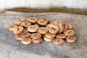 Vintage Sweater Handmade Wooden Sewing <b>Buttons</b> for Shirt Flat 2 Holes 4 Holes Wooden <b>Buttons</b> Clothing Wood <b>Buttons</b> for Crafts - Product Image 2