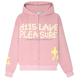 Sweat à capuche surdimensionné doublé en polaire avec une coupe confortable et un tissu épais, idéal pour les vêtements d'hiver, les voyages en plein air et le confort quotidien - Product Image 2